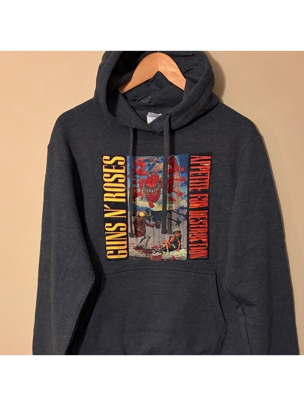 Port and Company Dark Gray Graphic Hoodie
